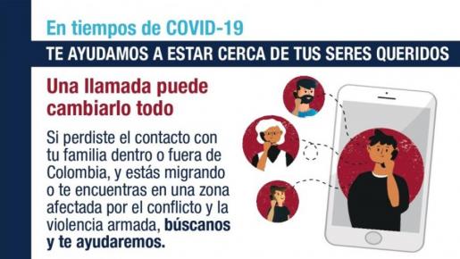 CICR activó programa de restablecimiento de contactos familiares