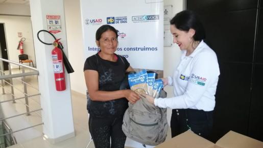 En Arauca, 77 familias recibieron cajas de alimentos